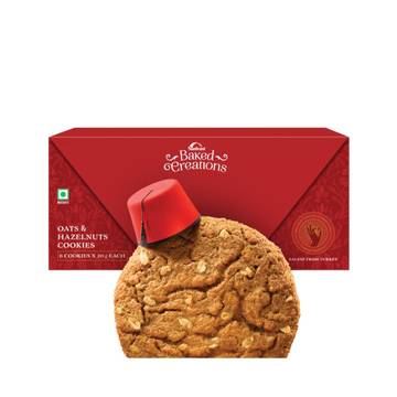 Sunfeast Baked Creations Oats & Hazelnut Cookies